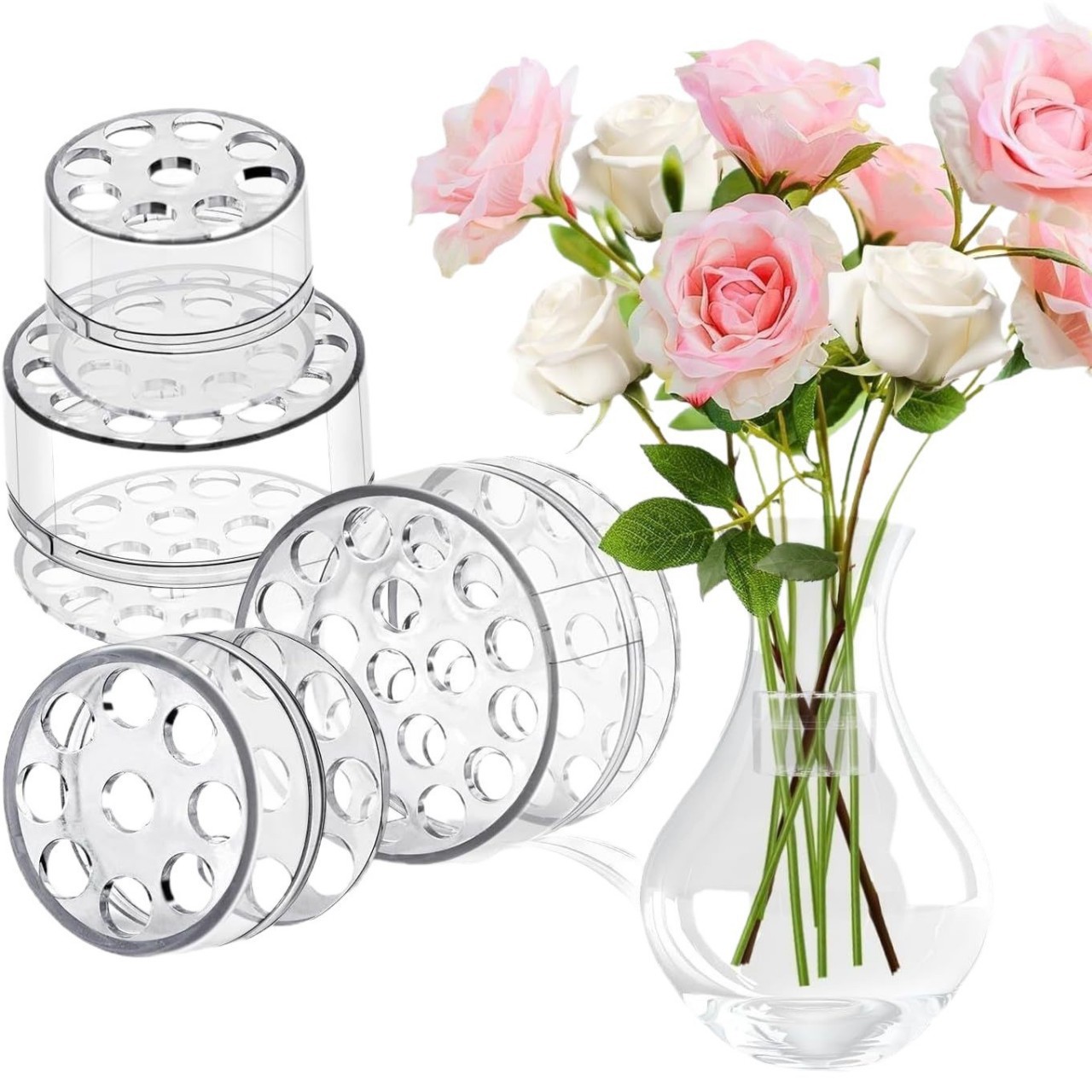 حامل سيقان زهور حلزوني للإيكيب - مراجعة Supply For Florist وسعره