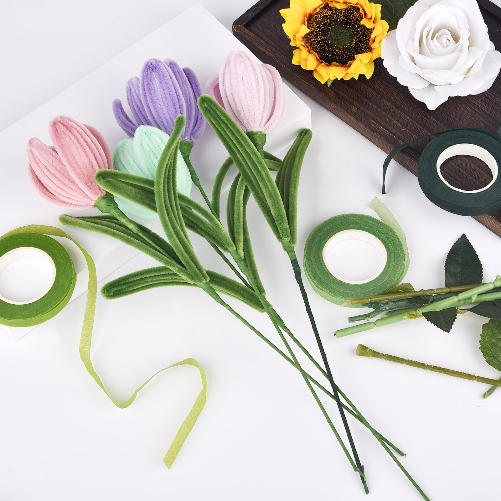30 ياردة الأزهار الجذعية الشري - مراجعة Supply For Florist وسعره