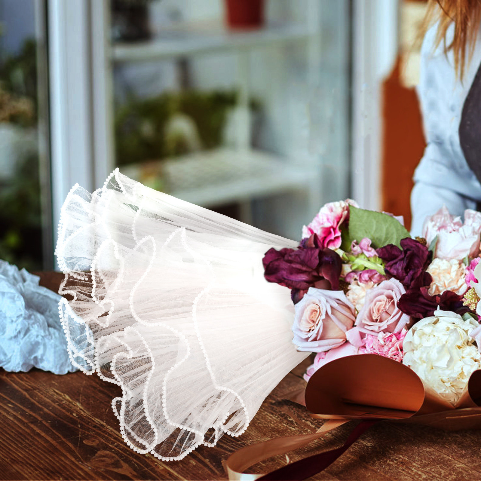 شبكة تغليف من اللؤلؤ متعددة ال - مراجعة Supply For Florist وسعره